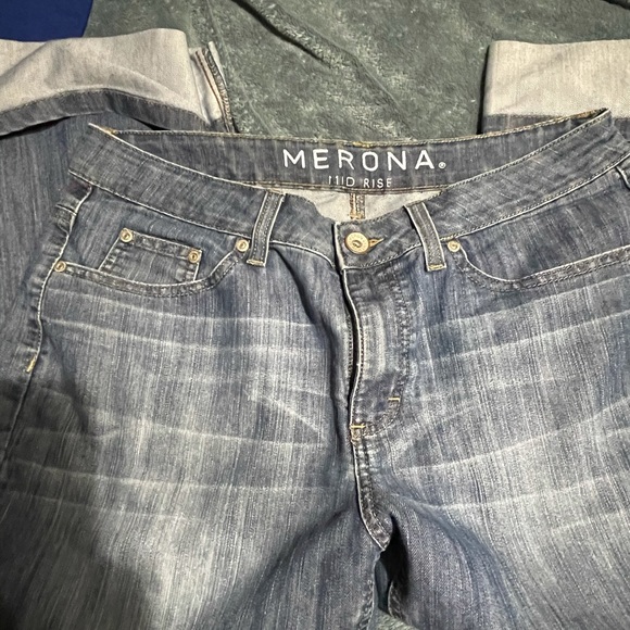 Merona Denim - Merona mid rose Capri 14M